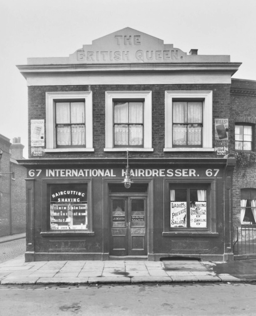 British Queen, Church Street, Greenwich at the corner of Thames Street in 1930