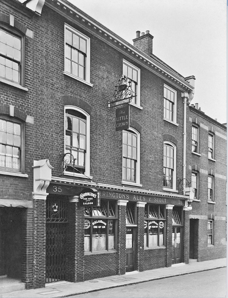 Little Crown, Eastney Street SE10, in 1940.