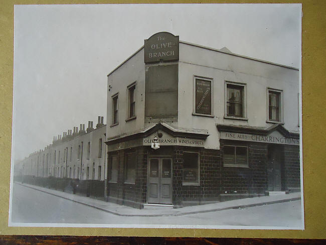 The Olive Branch, corner of Orchard Hill and Cold Bath Street, Greenwich