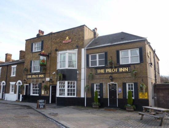 Pilot Inn, River Way, Greenwich - in January 2011