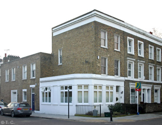 Britannia, 91 Tottenham Road, N1 - in November 2011