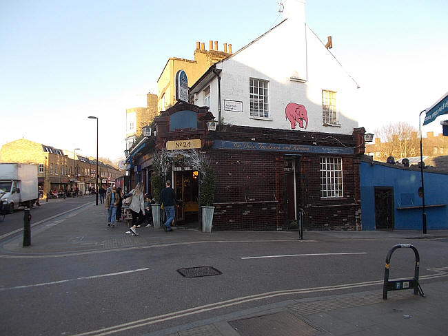 Dove, 24 Broadway market, Hackney - in February 2019