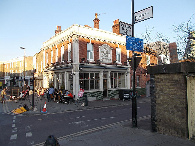 Sir Walter Scott, 2 Broadway Market E8 - in February 2019