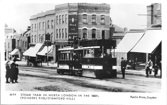 Turnpike House, 170 Stamford Hill. - in 1880s