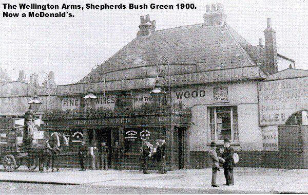 Wellington Arms, Shepherds Bush Green, Hammersmith W12 - circa 1900