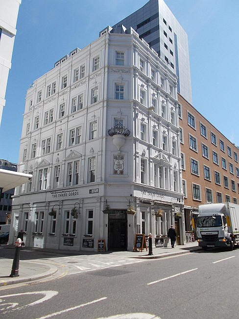 Three Lords, 27 Minories, EC3 - in May 2019