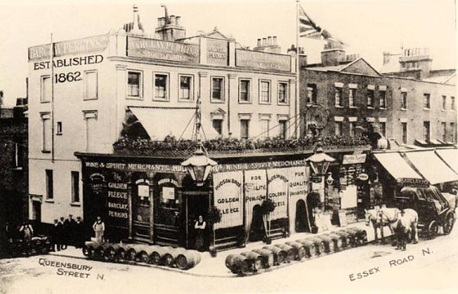 Golden Fleece, 216 Essex Road, Islington - circa 1910