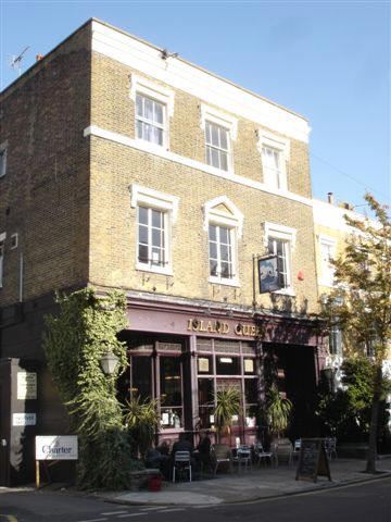 Island Queen, 34 Hanover Street, N1 - in October 2007