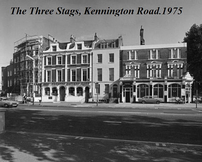 Three Stags, Kennington Road SE1 - in 1975