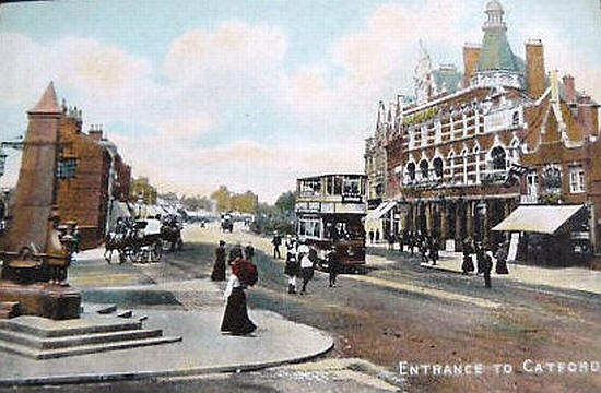 Black Horse (& Harrow), 145 Rushey Green, Catford, Kent - circa 1910