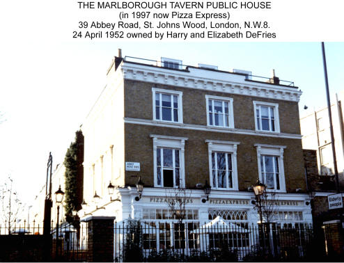 Marlborough Tavern, 39 Abbey Road, St Johns Wood NW8 - in 1997