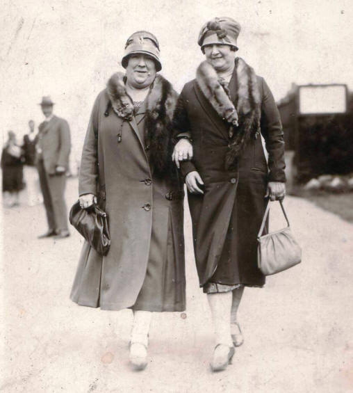 Emily Carter and Mrs Botfield - circa 1930