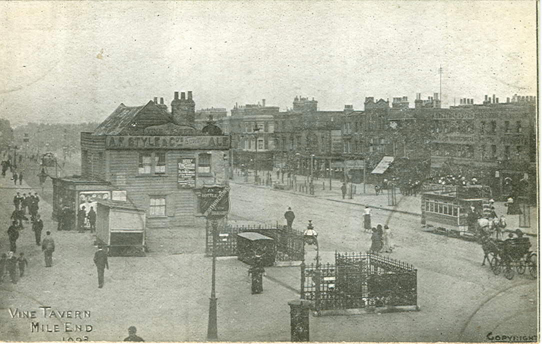 Vine Tavern, Mile End Road - provided by Philip Mernick