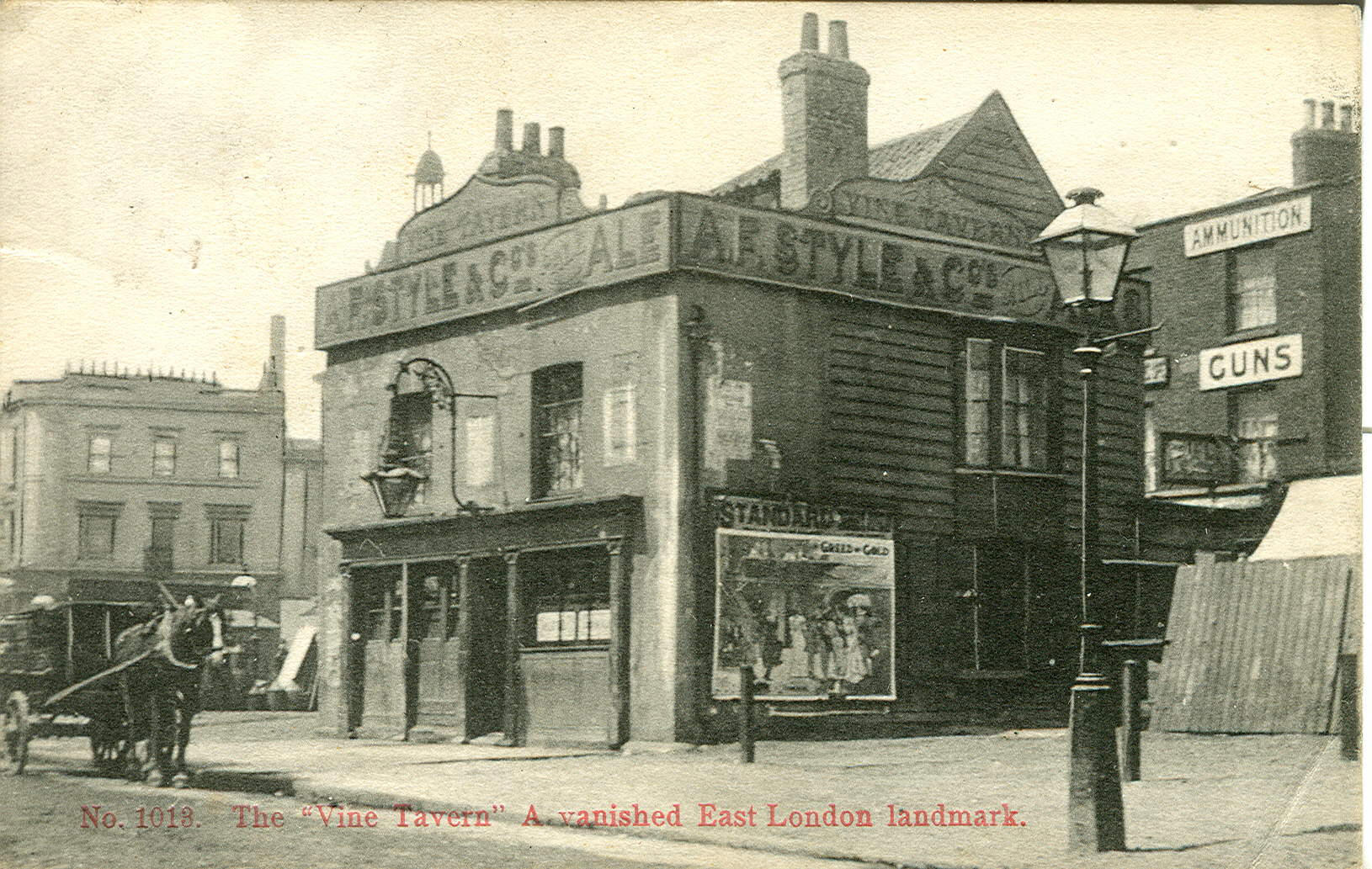 Vine Tavern, Mile End Road - provided by Philip Mernick