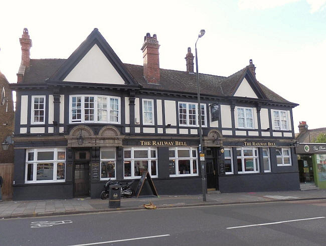 Railway Bell, 284 Mitcham Road, SW17  - in May 2012