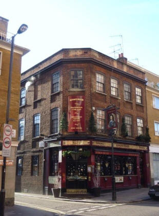 Kings Head, 33 Moscow Road, W2 - in December 2009