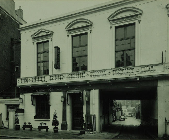Leinster Arms, 18 Leinster Terrace, Paddington W2 - in 1956