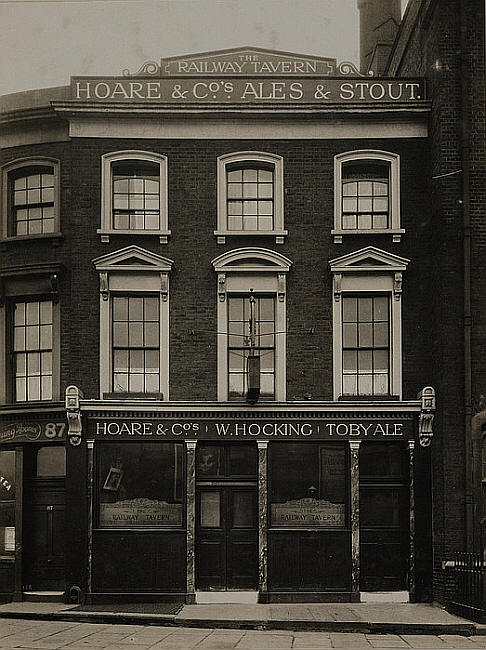 Railway Tavern, 89 Westbourn Park Road, Paddington - W Hocking