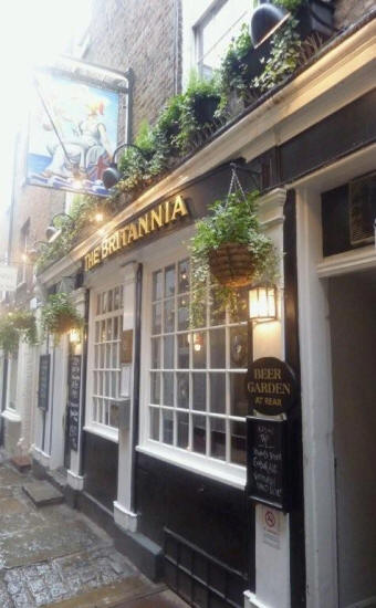 Britannia, 5 Brewers Lane, Richmond - in November 2010