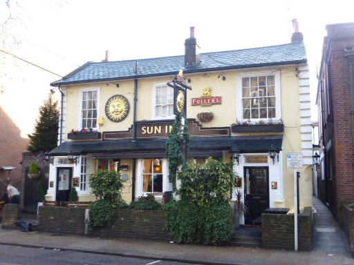 Sun Inn, 17 Parkshot, Richmond - in January 2010