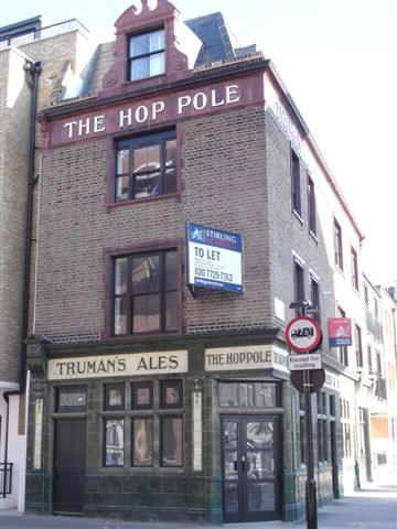 Hop Pole, 32 Pitfield Street, N1  - in November 2007