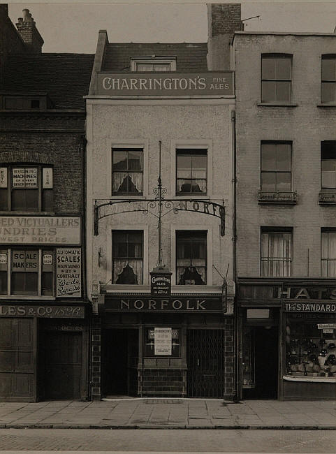 Norfolk,199 High Street, Shoreditch E1 - in 1930