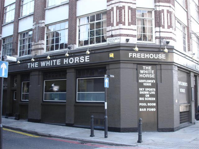 White Horse, 64 Shoreditch High Street - in November 2006