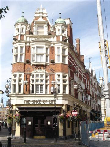 George & Thirteen Cantons, 37-38 Romilly Street, W1 - in July 2007