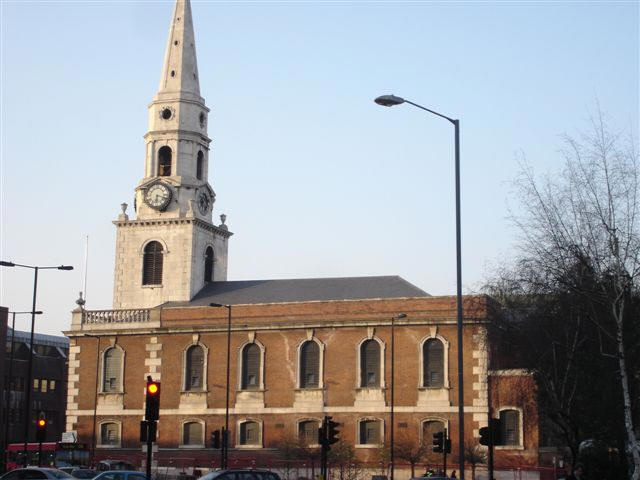 The Church of St George the Martyr, Southwark - in March 2007