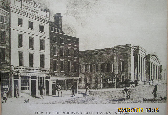 Mourning Bush Tavern in 1830