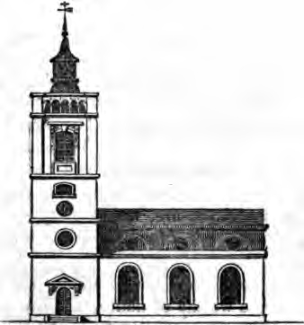 St Dionis Backchurch - in 1805