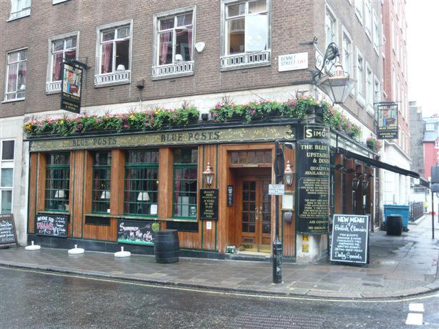 Blue Posts, 6 Bennett Street SW1