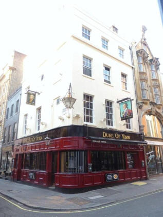 Duke of York, 8 Dering Street, W1 - in January 2010