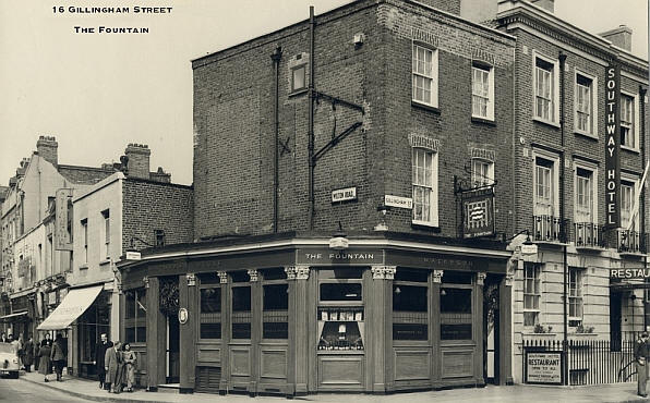 The Fountain, 16 Gillingham Street, Pimlico SW1