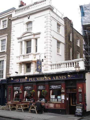 Plumbers Arms, 14 Lower Belgrave Street, SW1 - in November 2007