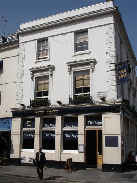 Queens Arms, 11 Warwick Way, SW1 - in September 2006