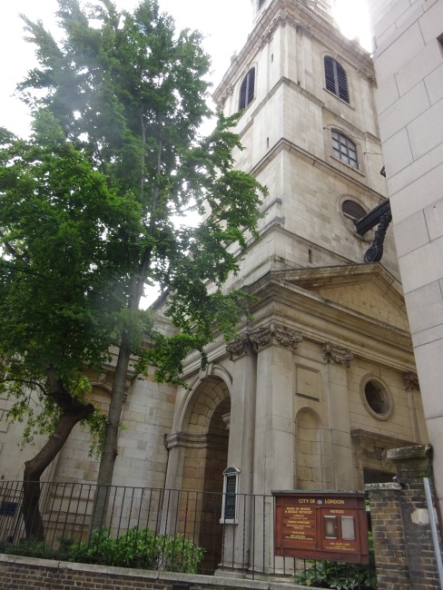 St Magnus Martyr, Lower Thames street, City of London EC3- in June 2021