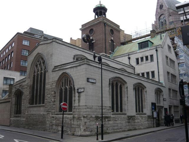 St Olave, Hart Street - in March 2008