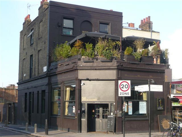 Railway Tavern, 35 Chalk Farm Road, NW1 - in April 2008