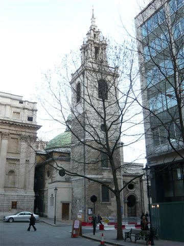 St Stephen Walbrook - in March 2008