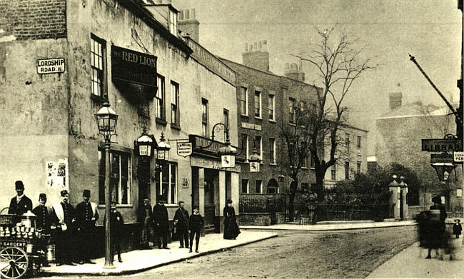 Red Lion, Church Street - in 1890