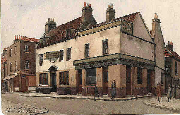 Red Lion, 132 Church Street - in 1927