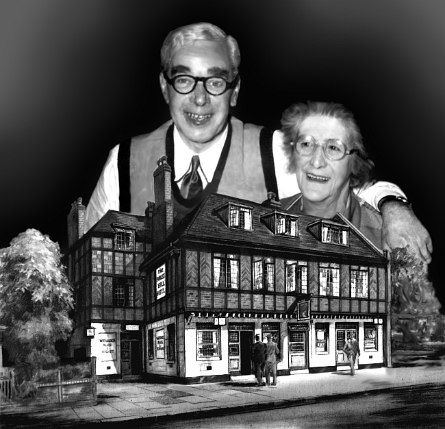 The Forest Hill (with James Henry and Amelia Nellie Graves) in 1955 as Publicans of the Year.