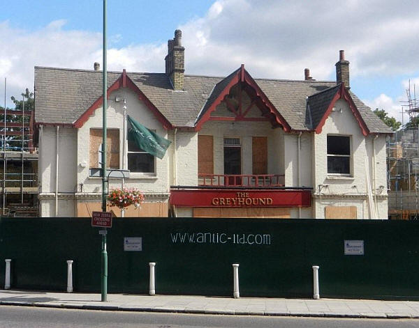 Greyhound, 315 Kirkdale, Sydenham, SE26 - in July 2011