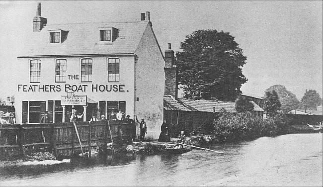 Feathers Tavern, Church Walk, Wandsworth - circa 1870