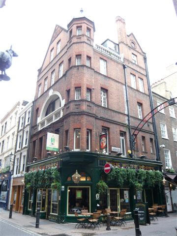 Blue Posts, 18 Kingly Street, W1 - in April 2008