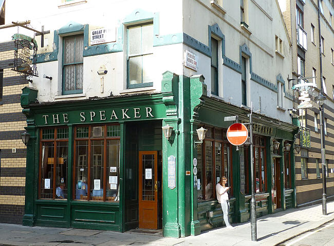 Speaker, 45 Great Peter Street - in October 2014