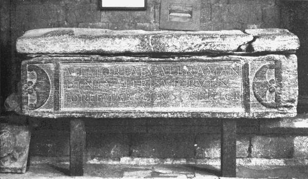 TOMB OF VALERIUS AMANDINUS (A ROMAN GENERAL)