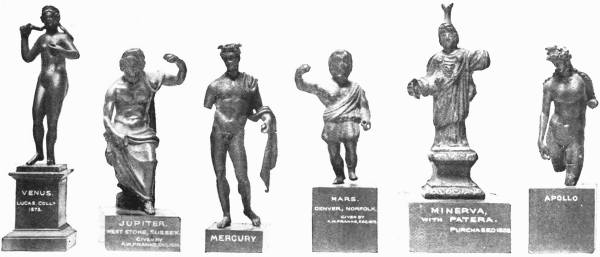 STATUETTES OF ROMAN DEITIES