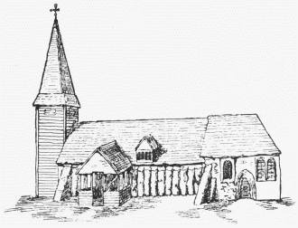 SAXON CHURCH AT GREENSTEAD